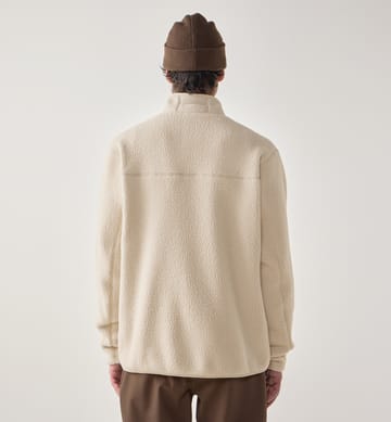 Mossa Pile Jacket Men Chalk Beige