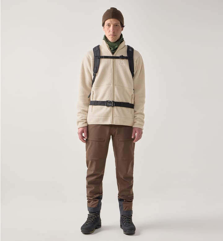 Mossa Pile Jacket Men Chalk Beige Mossa Pile Jacket Men Chalk Beige