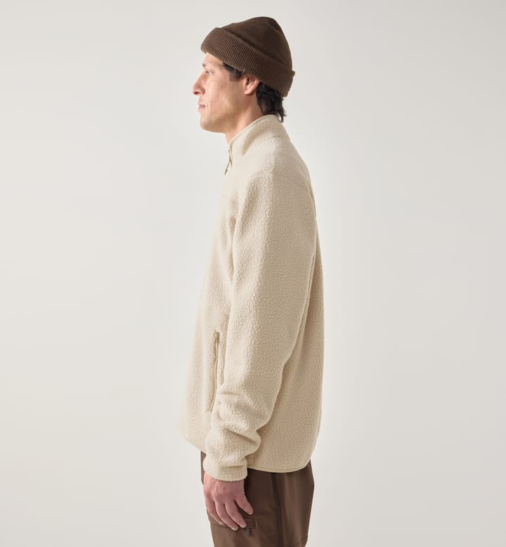 Mossa Pile Jacket Men Chalk Beige Mossa Pile Jacket Men Chalk Beige