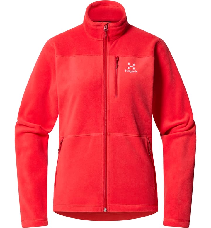 Kaise Mid Jacket Women Poppy Red