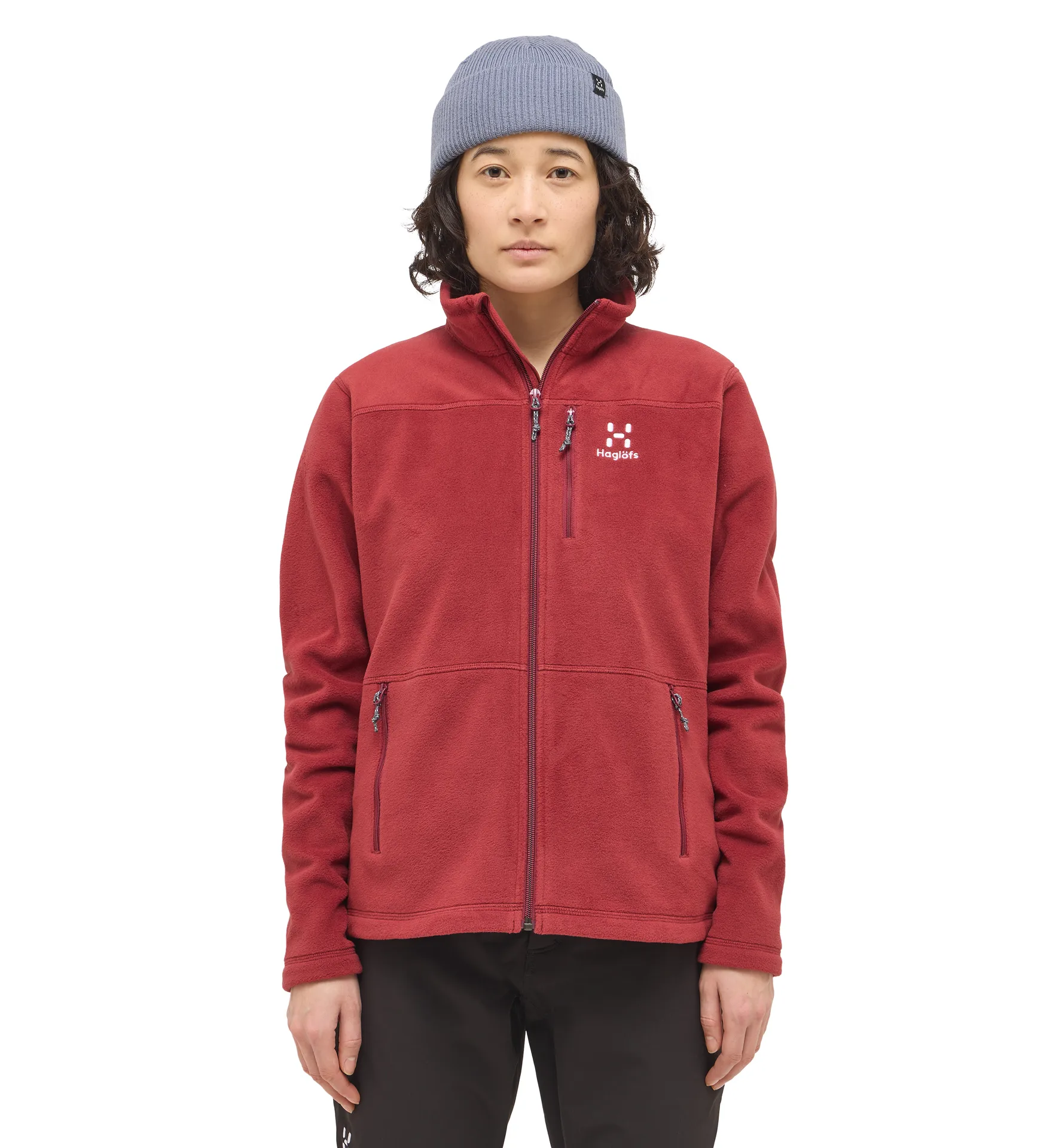 Kaise Mid Jacket Women Carmine Red