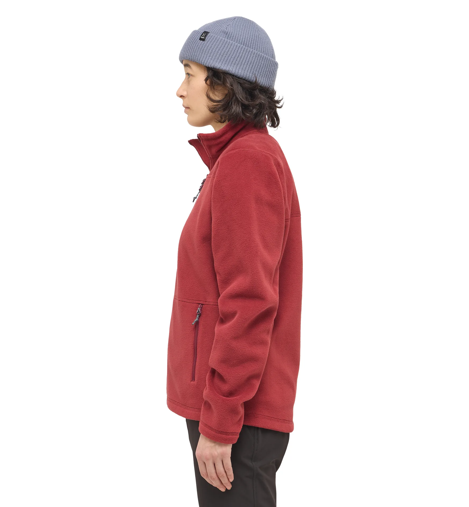 Kaise Mid Jacket Women Carmine Red