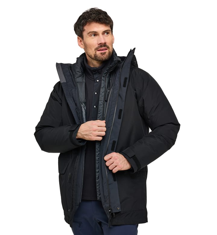 Asp 3-in-1 GTX Parka Men True Black