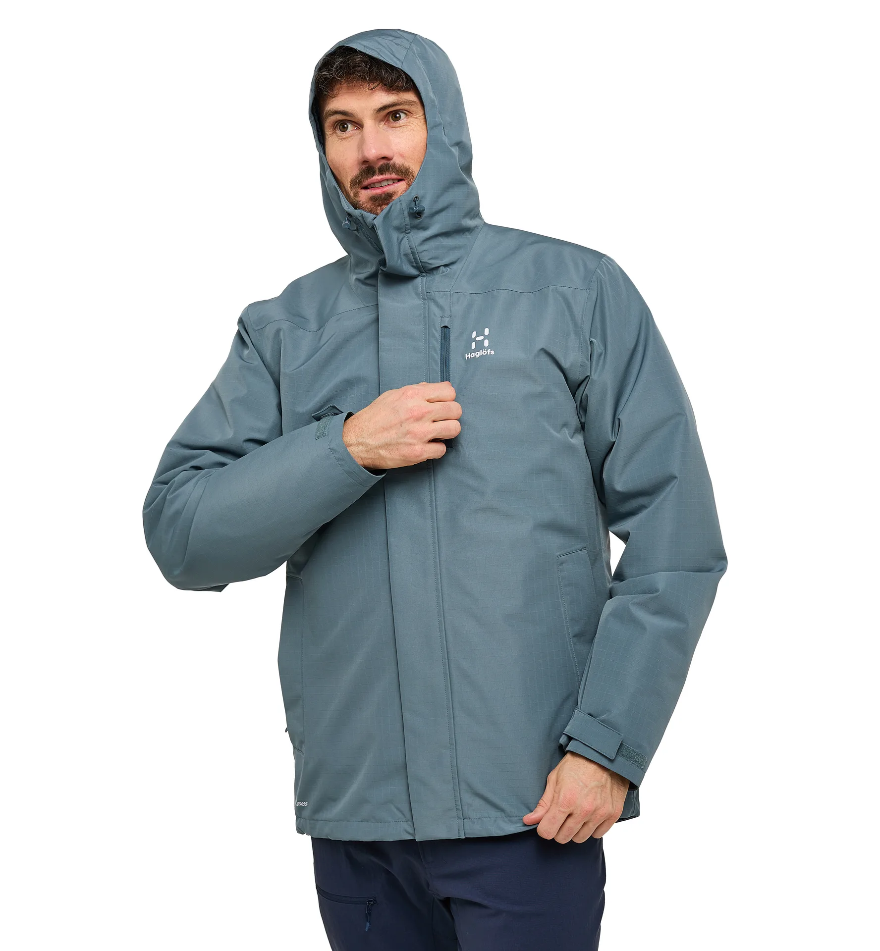 Ek 3-in-1 Proof Jacket Men Steel Blue/Tarn Blue