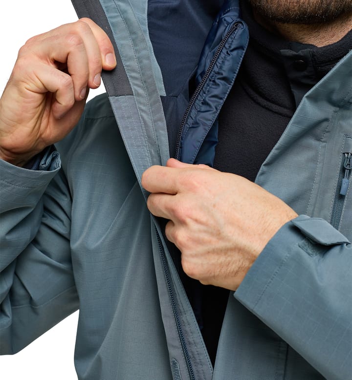 Ek 3-in-1 Proof Jacket Men Steel Blue/Tarn Blue Ek 3-in-1 Proof Jacket Men Steel Blue/Tarn Blue