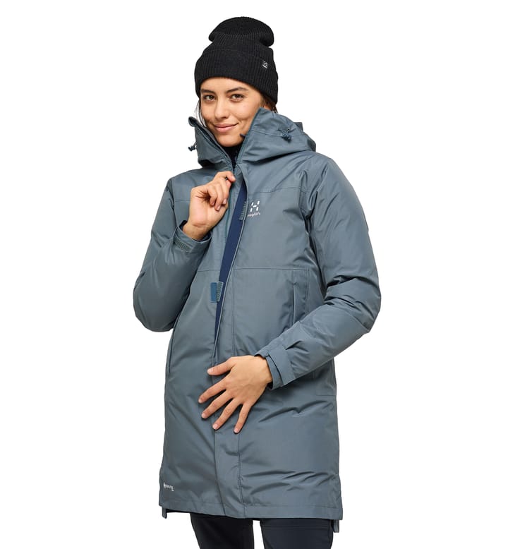 Asp 3-in-1 GTX Parka Women Steel Blue/Tarn Blue