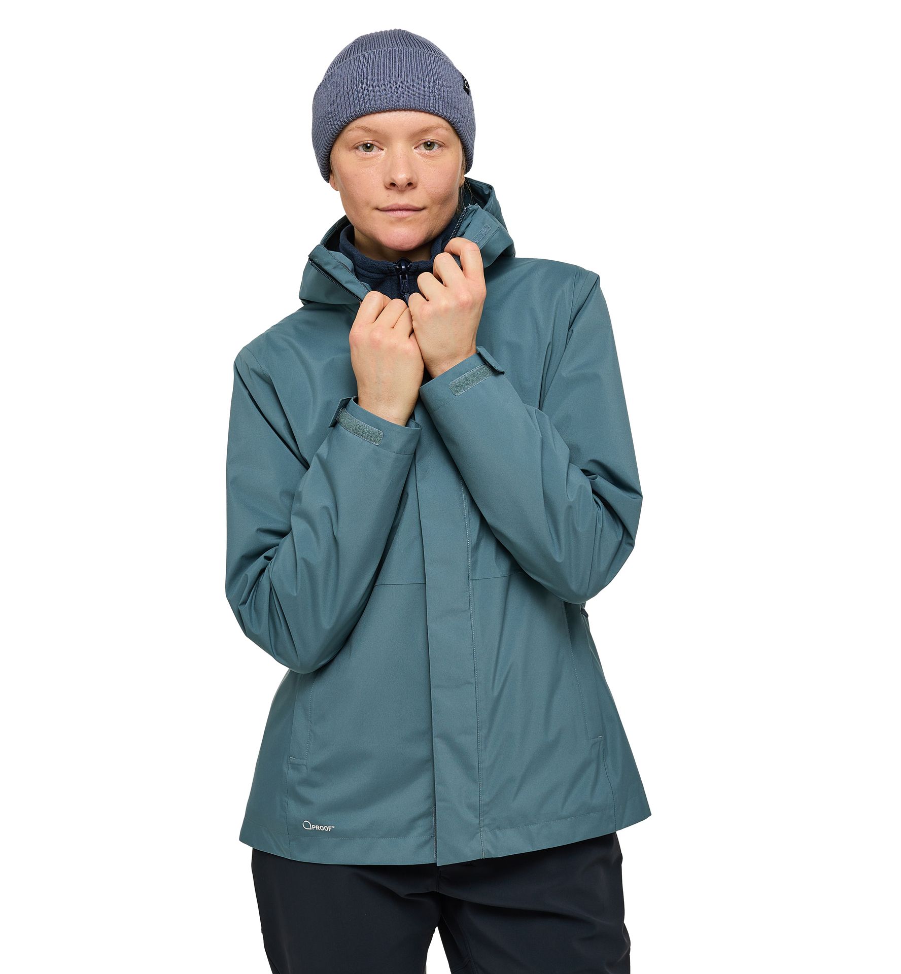 Gran 3-in-1 Proof Jacket Women Steel Blue/Tarn Blue