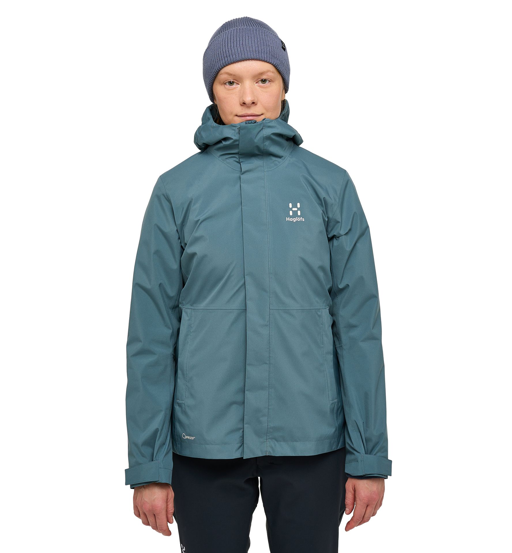 Gran 3-in-1 Proof Jacket Women Steel Blue/Tarn Blue