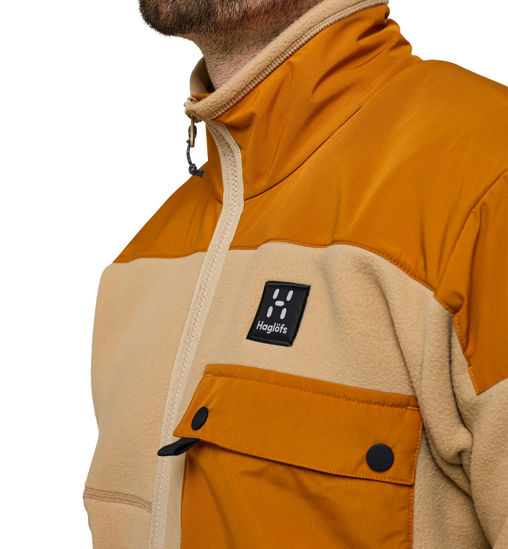 Avesta Hybrid Jacket Men Sand