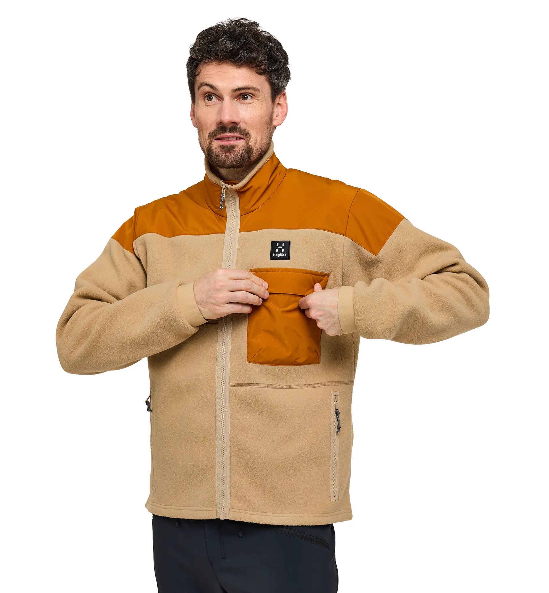 Avesta Hybrid Jacket Men Sand