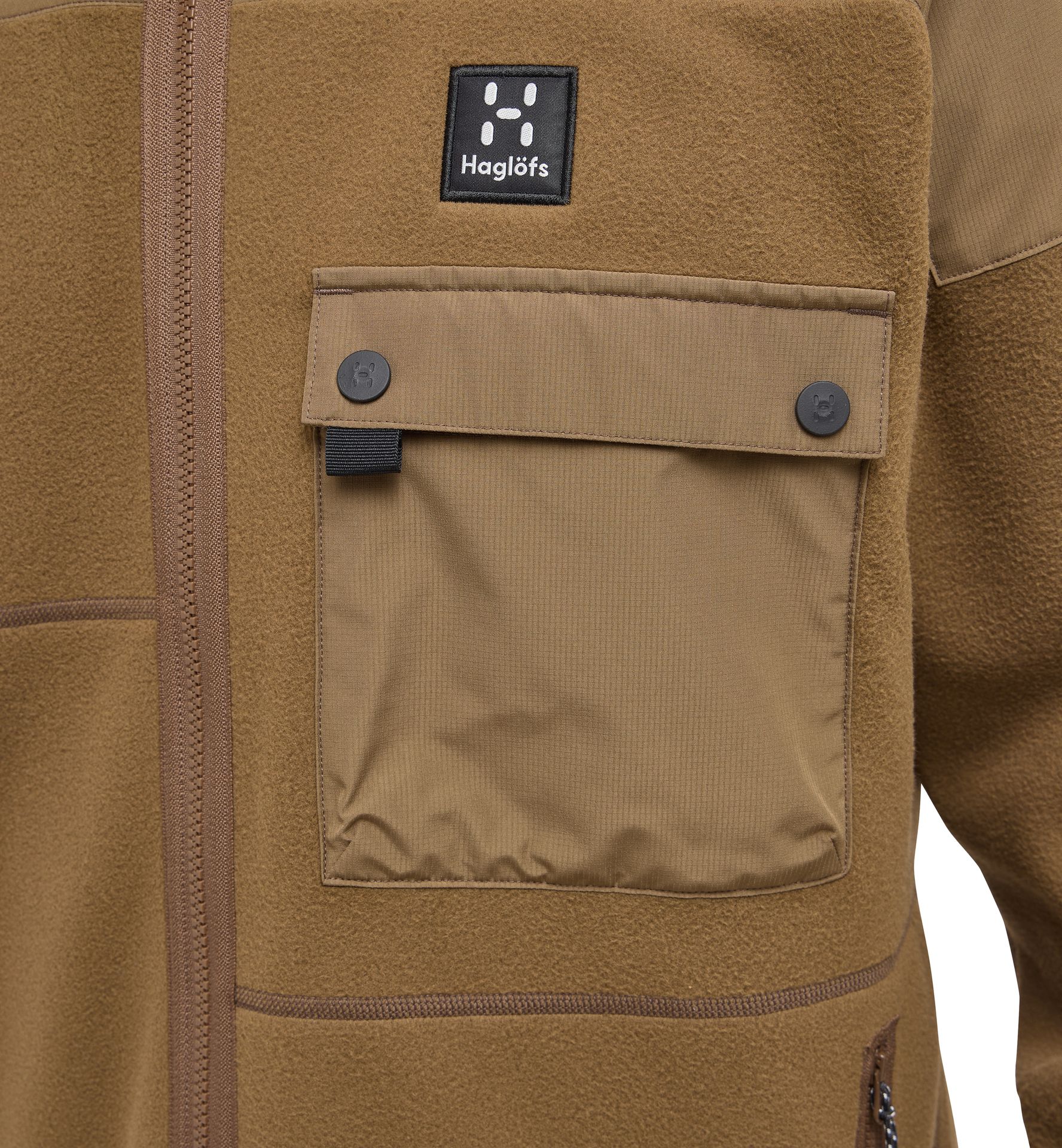 Avesta Hybrid Jacket Men Teak Brown