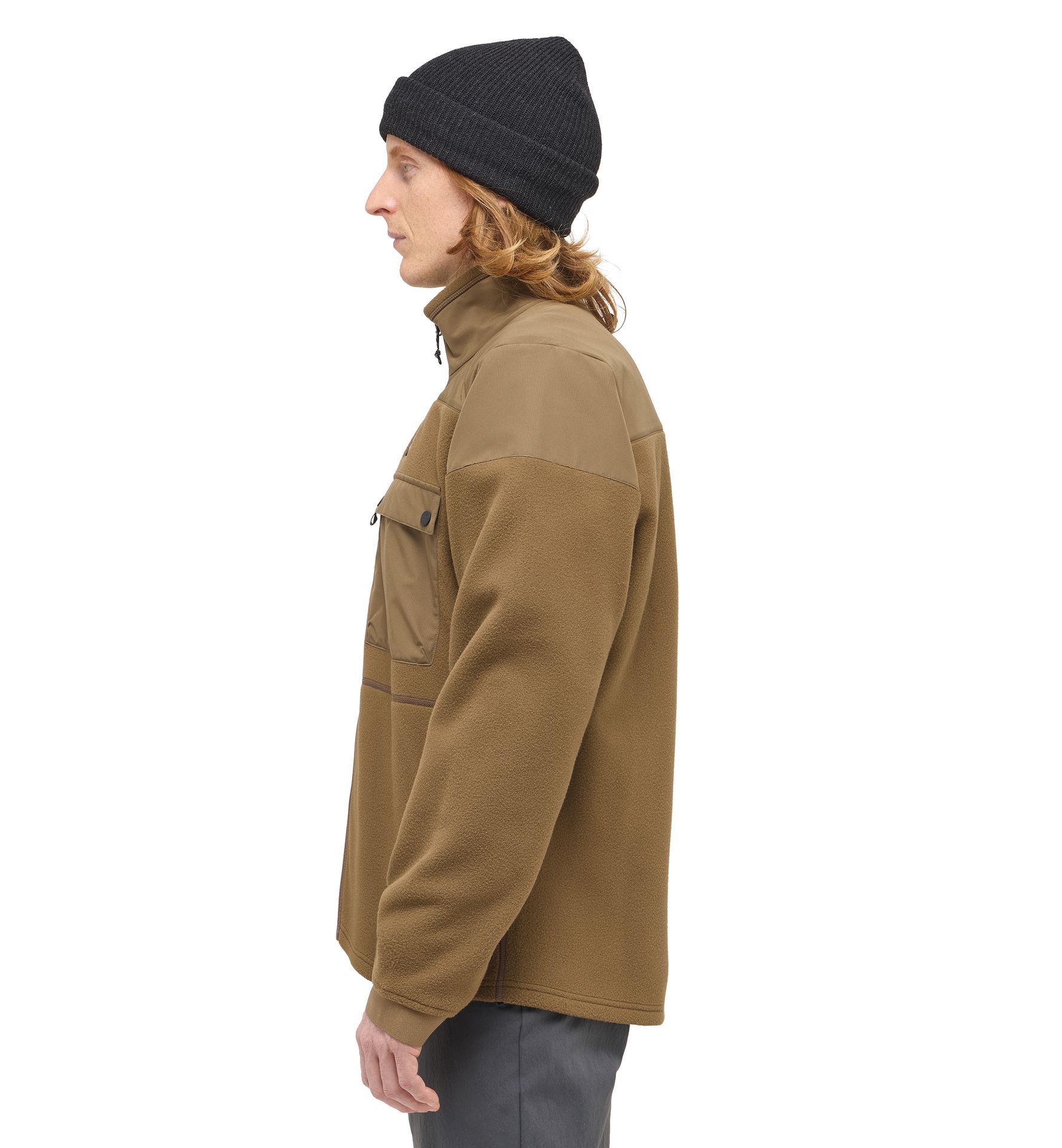 Avesta Hybrid Jacket Men Teak Brown