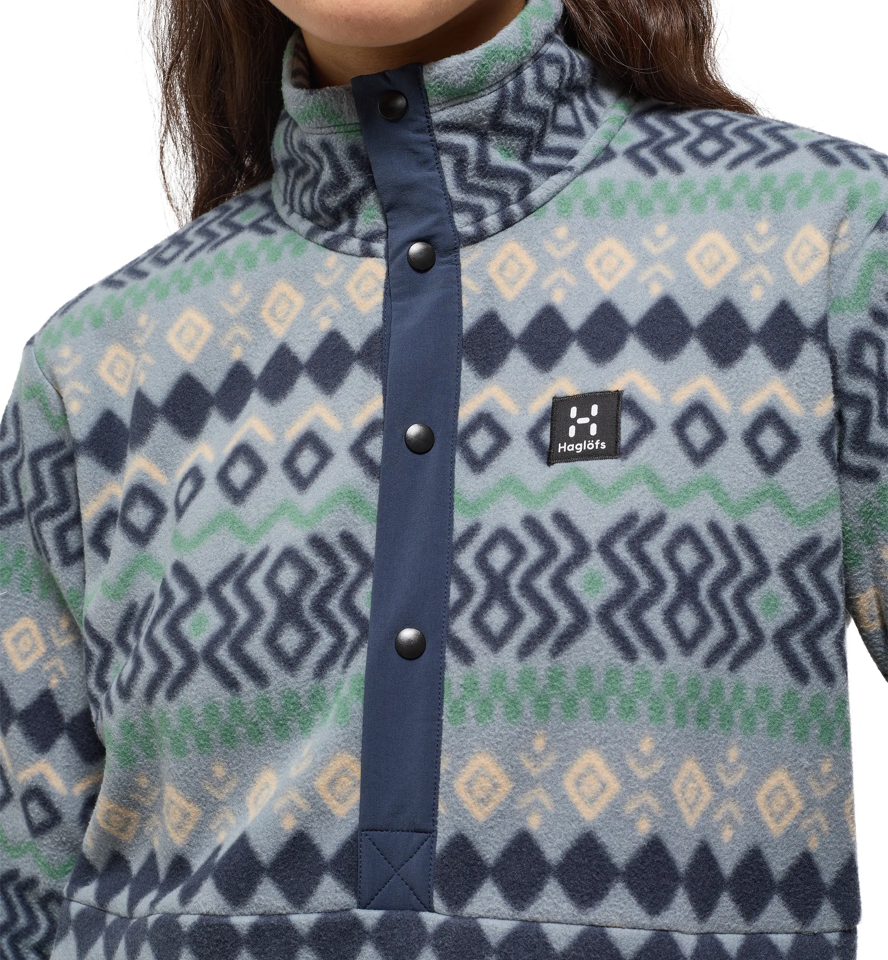 Mora Mid Women Steel Blue/Dk Jelly Green