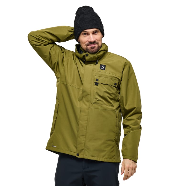 Porfyr Proof Jacket Men Olive Green Porfyr Proof Jacket Men Olive Green