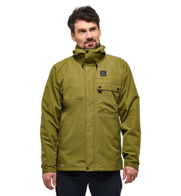 Porfyr Proof Jacket Men Olive Green