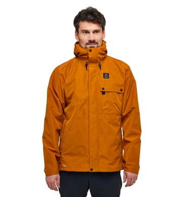 Porfyr Proof Jacket Men Golden Brown