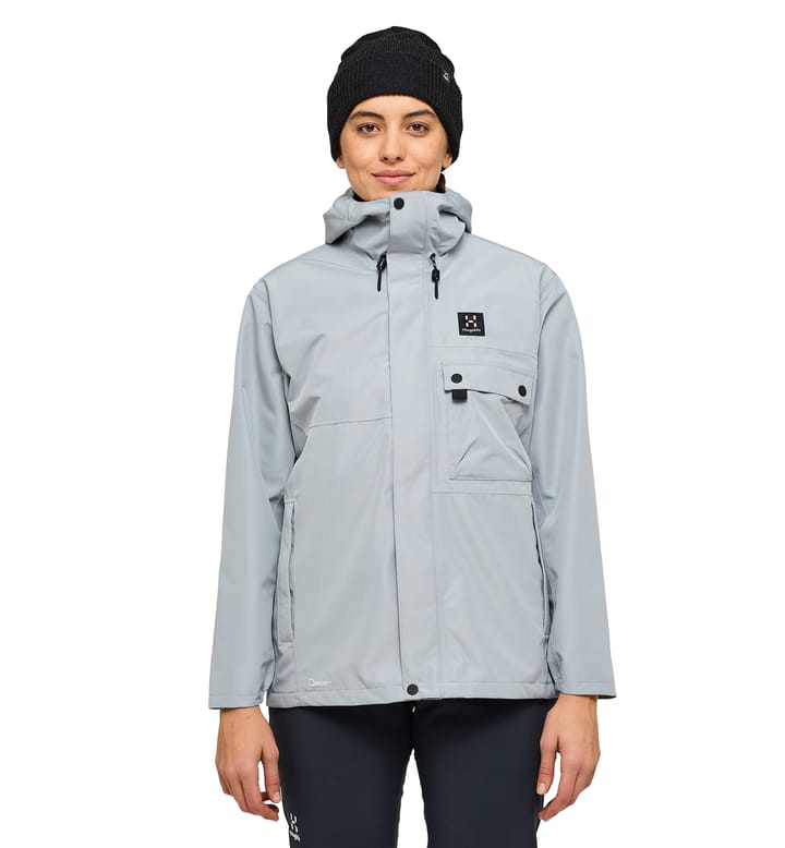Porfyr Proof Jacket Women Concrete Porfyr Proof Jacket Women Concrete