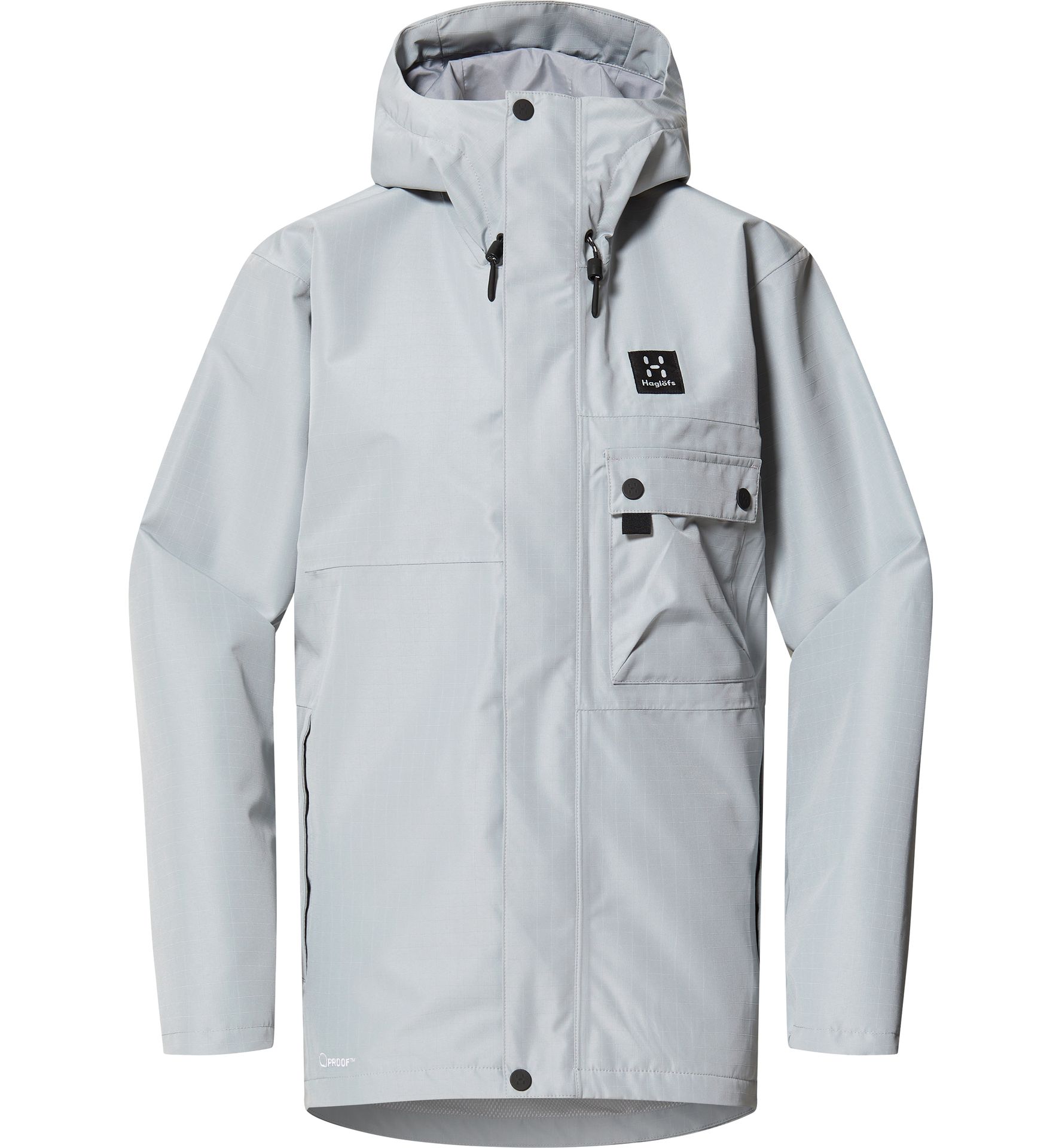 Porfyr Proof Jacket Women Concrete