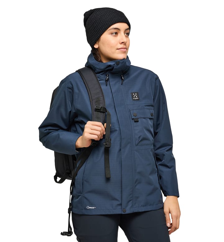 Porfyr Proof Jacket Women Tarn Blue