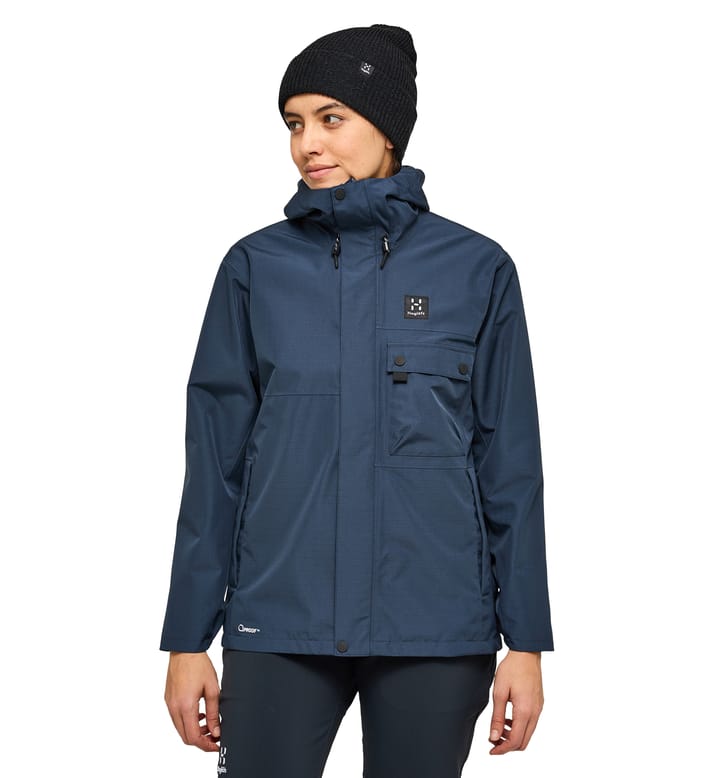 Porfyr Proof Jacket Women Tarn Blue