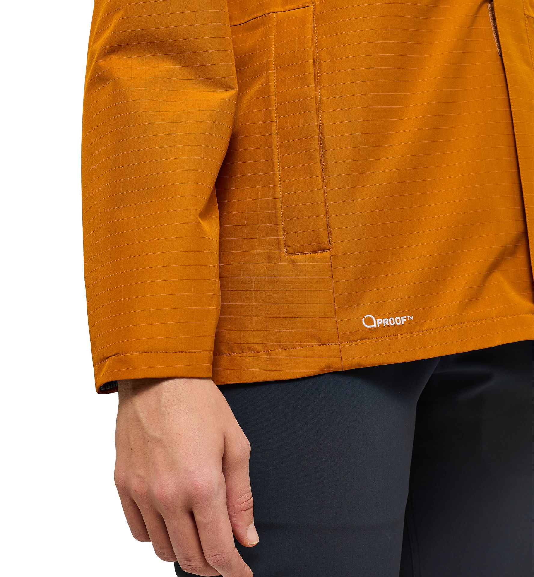 Porfyr Proof Jacket Women Golden Brown