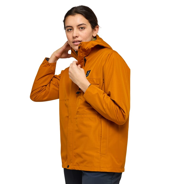 Porfyr Proof Jacket Women Golden Brown Porfyr Proof Jacket Women Golden Brown