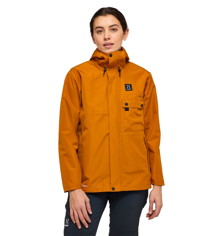 Porfyr Proof Jacket Women Golden Brown Porfyr Proof Jacket Women Golden Brown