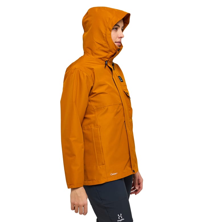Porfyr Proof Jacket Women Golden Brown Porfyr Proof Jacket Women Golden Brown