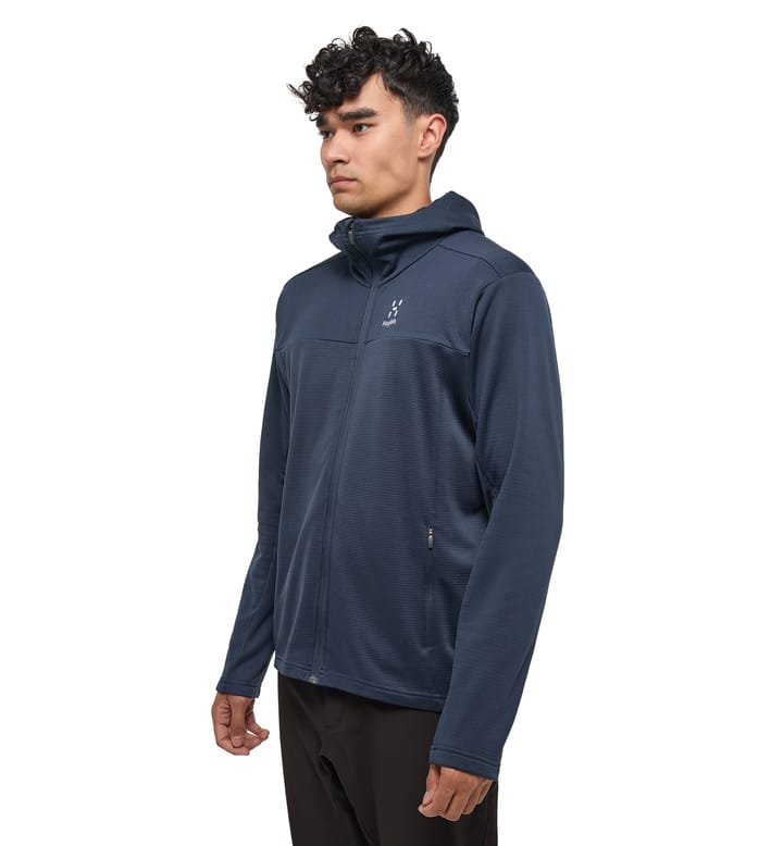 Lark Mid Hood Men Tarn Blue