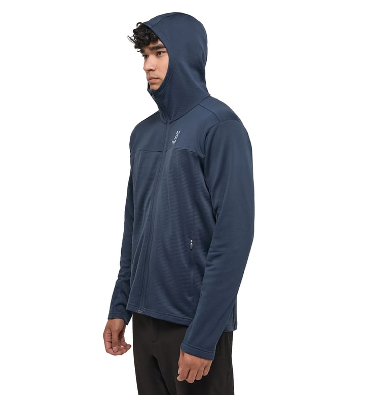 Lark Mid Hood Men Tarn Blue