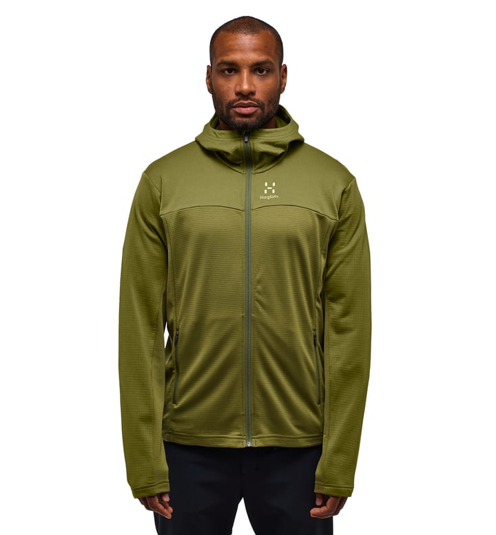 Lark Mid Hood Men Olive Green