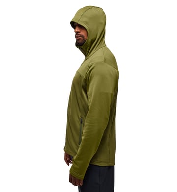 Lark Mid Hood Men Olive Green