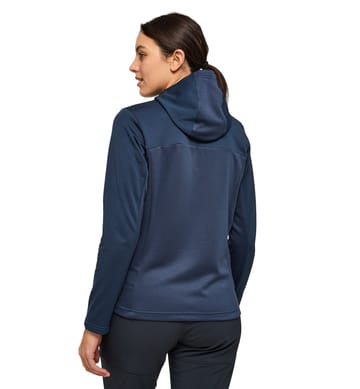 Lark Mid Hood Women Tarn Blue