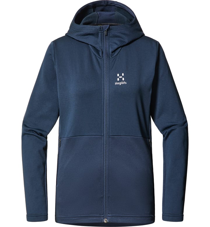 Lark Mid Hood Women Tarn Blue