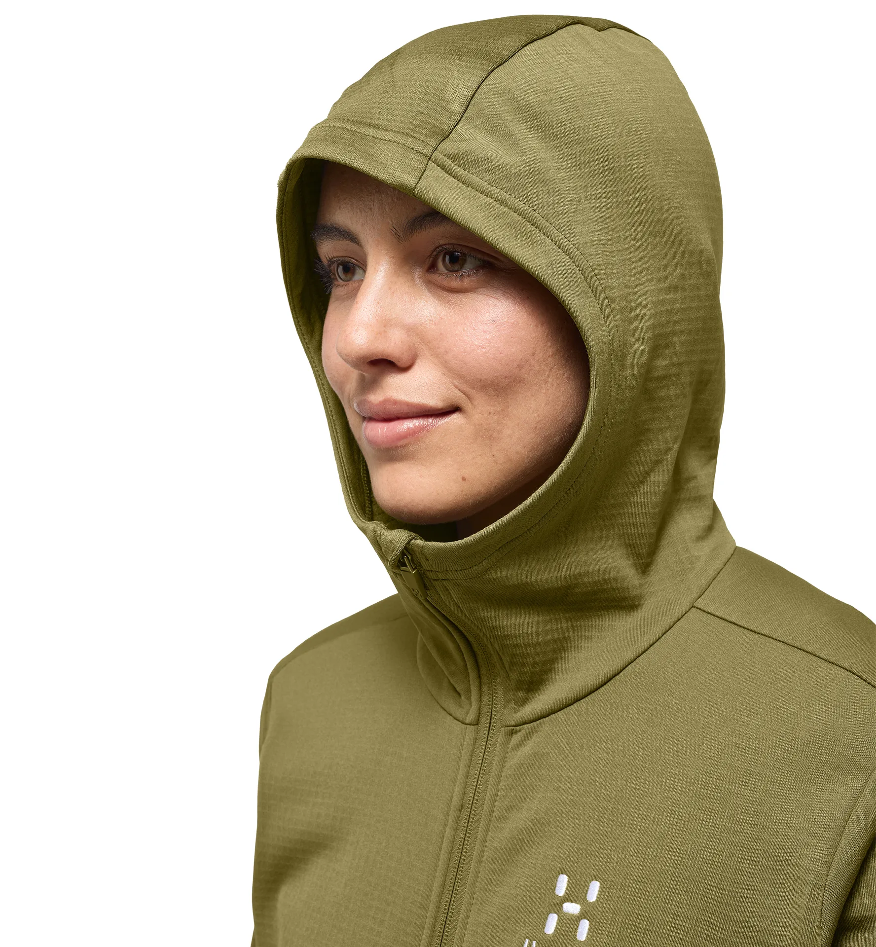 Lark Mid Hood Women Olive Green