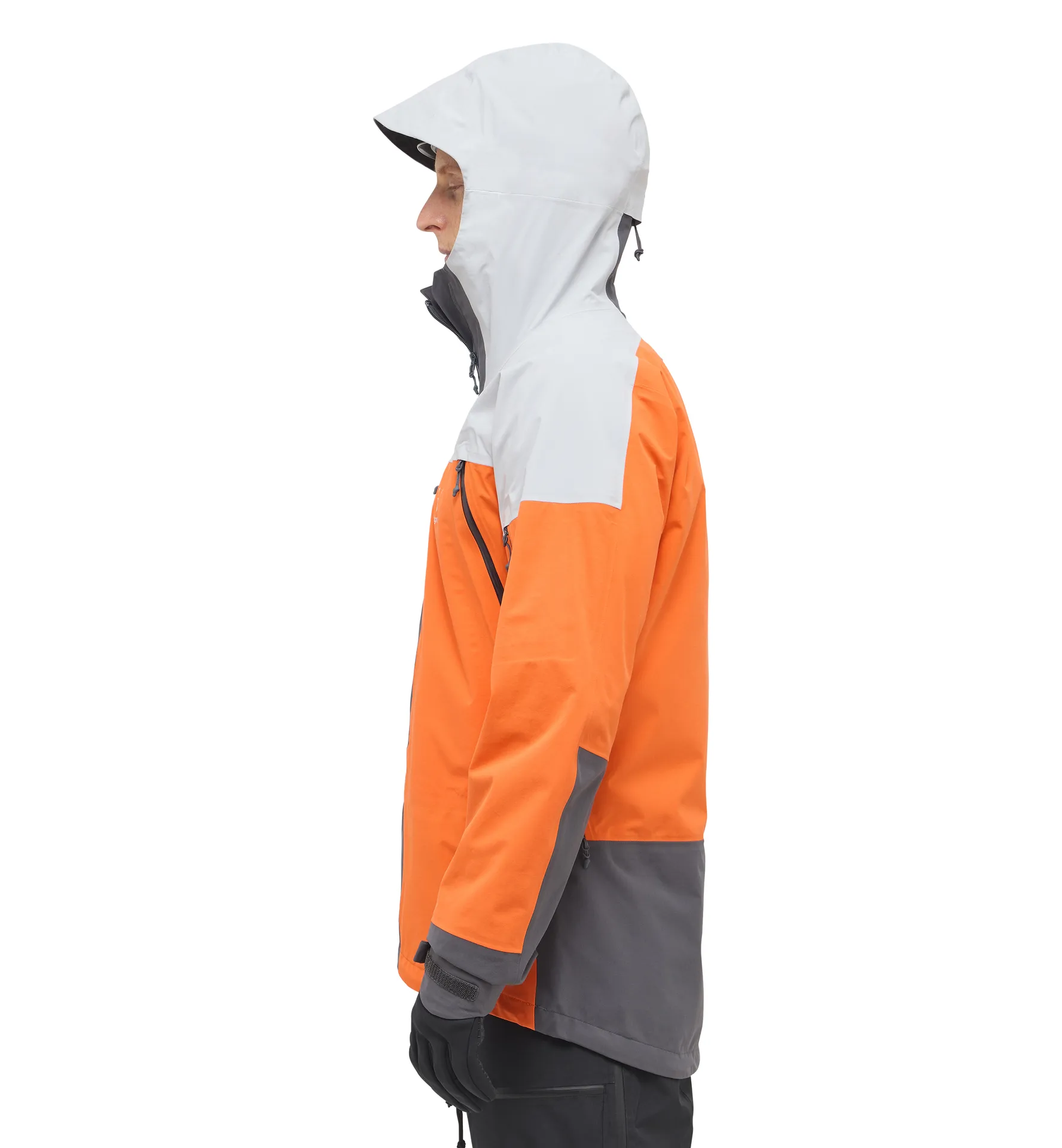 L.I.M Touring Proof Jacket Men Blaze Orange/Stone Grey