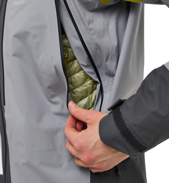 L.I.M Touring Proof Jacket Women Aurora/Concrete L.I.M Touring Proof Jacket Women Aurora/Concrete