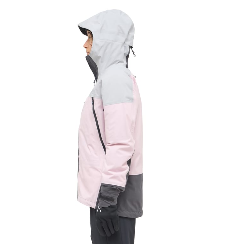 L.I.M Touring Proof Jacket Women Fresh Pink/Stone Grey L.I.M Touring Proof Jacket Women Fresh Pink/Stone Grey