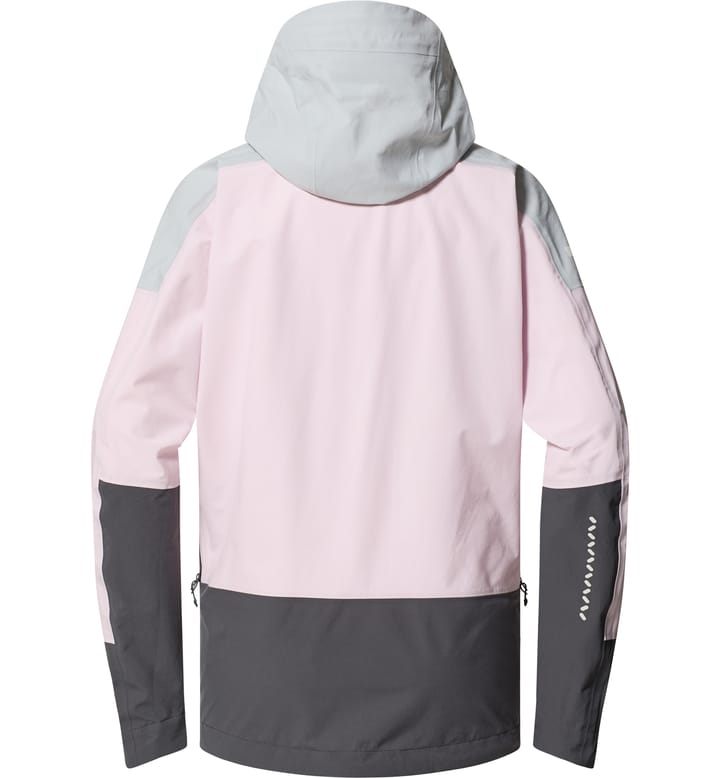 L.I.M Touring Proof Jacket Women Fresh Pink/Stone Grey L.I.M Touring Proof Jacket Women Fresh Pink/Stone Grey