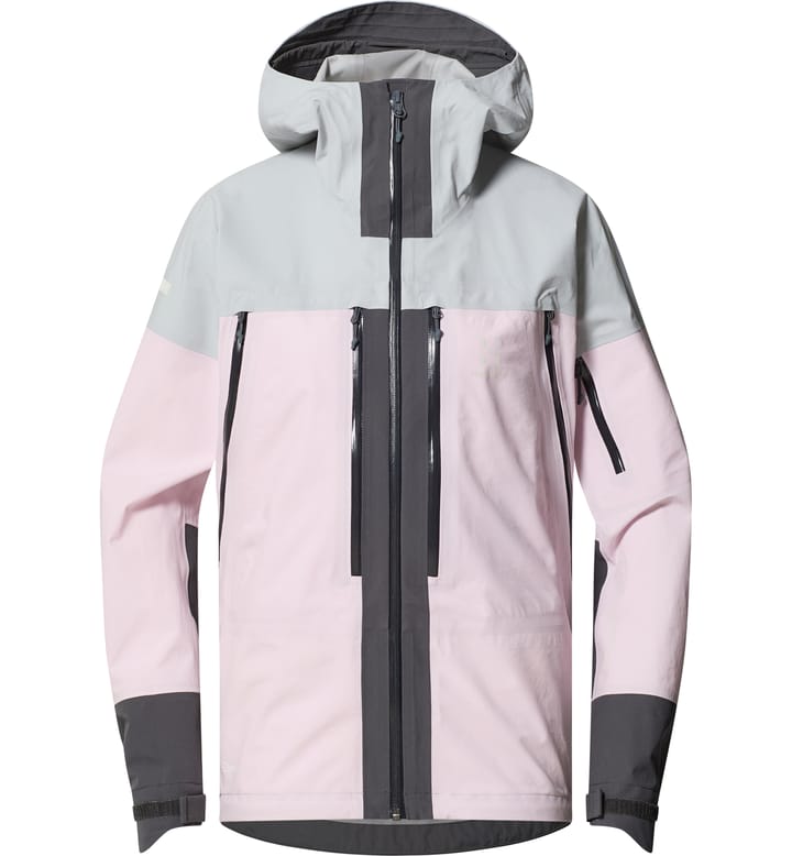 L.I.M Touring Proof Jacket Women Fresh Pink/Stone Grey L.I.M Touring Proof Jacket Women Fresh Pink/Stone Grey