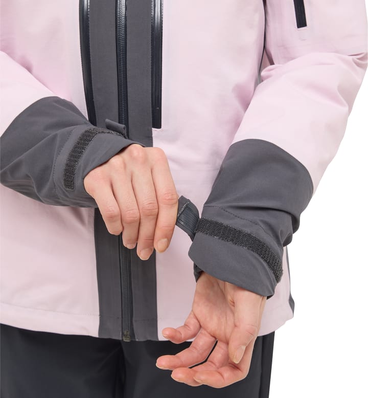 L.I.M Touring Proof Jacket Women Fresh Pink/Stone Grey L.I.M Touring Proof Jacket Women Fresh Pink/Stone Grey