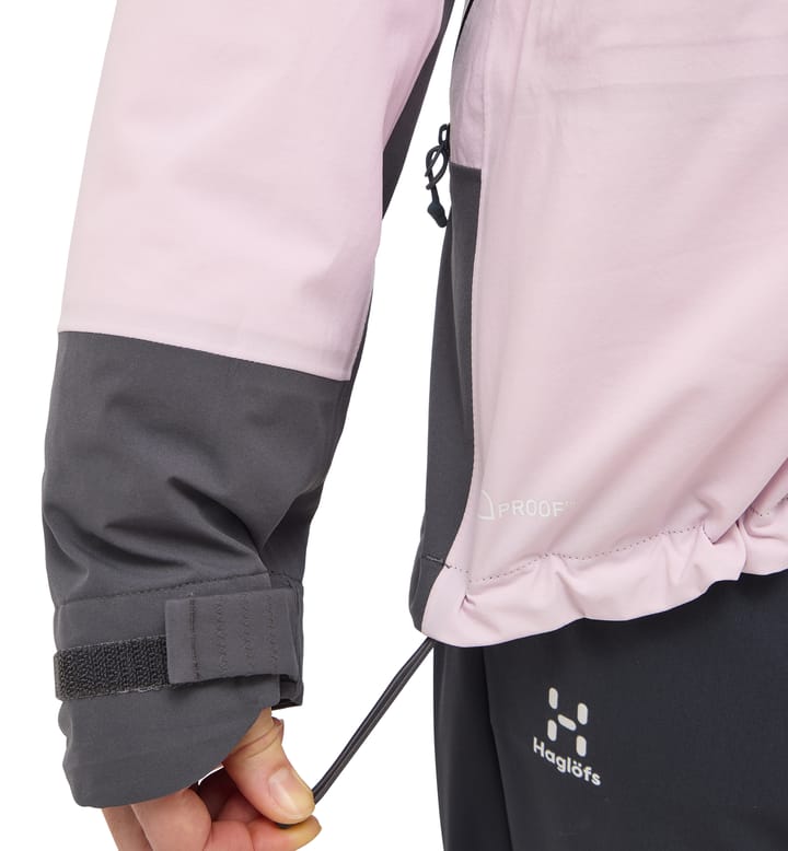 L.I.M Touring Proof Jacket Women Fresh Pink/Stone Grey L.I.M Touring Proof Jacket Women Fresh Pink/Stone Grey
