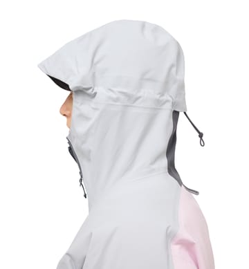 L.I.M Touring Proof Jacket Women Fresh Pink/Stone Grey
