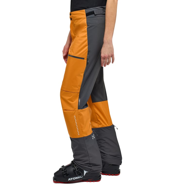 L.I.M Hybrid Touring Pant Women Desert Yellow/Magnetite