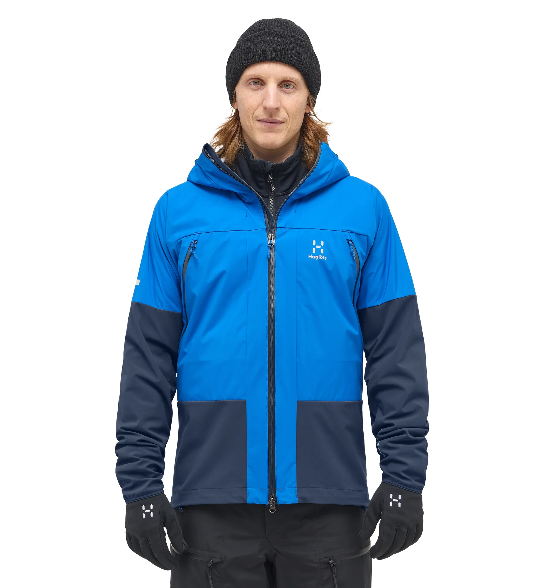 L.I.M Hybrid Touring Hood Men Electric Blue/Tarn Blue