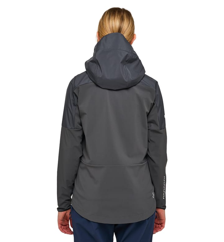 L.I.M Hybrid Touring Hood Women Magnetite