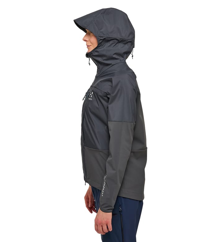 L.I.M Hybrid Touring Hood Women Magnetite