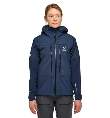 L.I.M Hybrid Touring Hood Women Tarn Blue