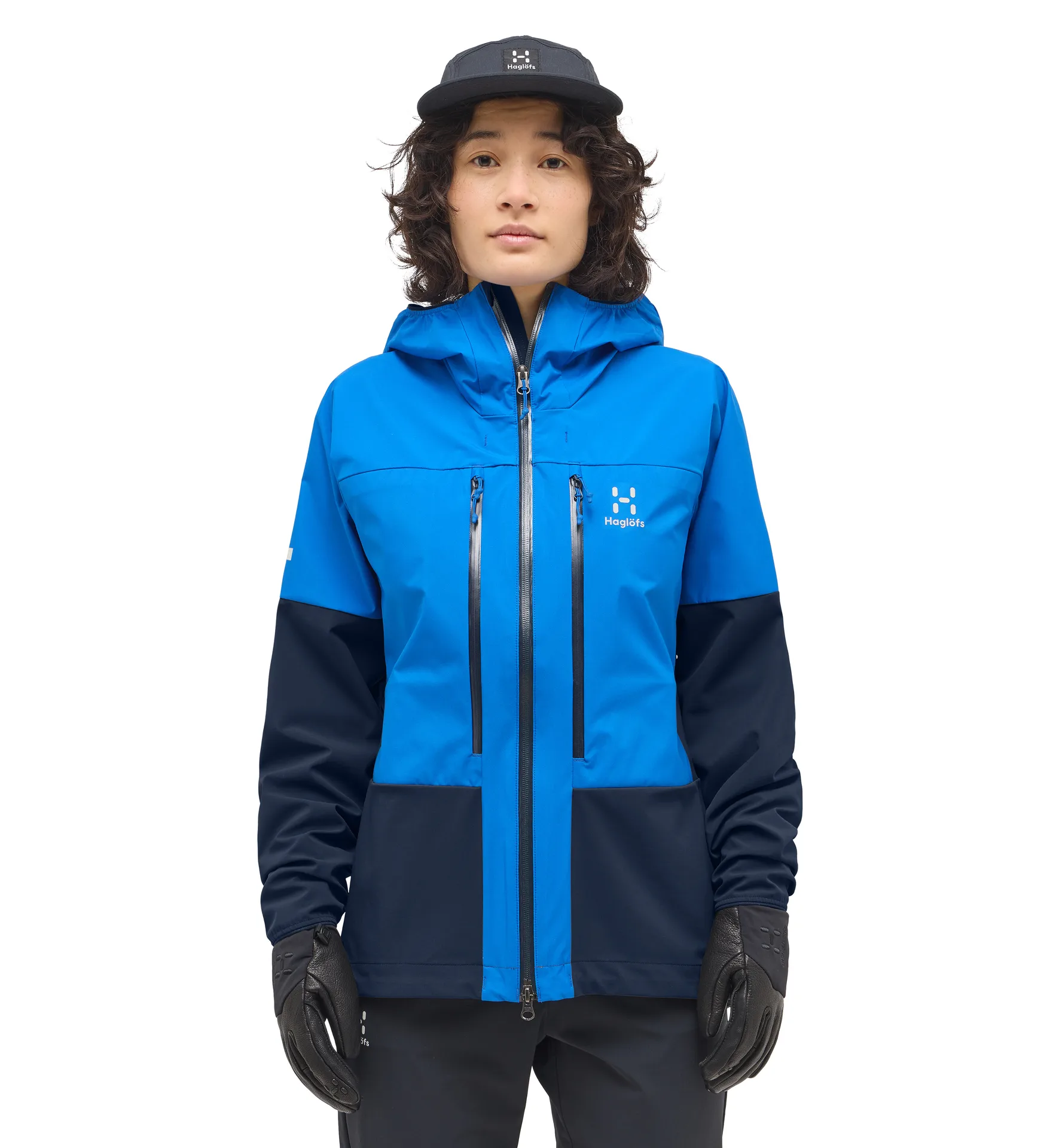 L.I.M Hybrid Touring Hood Women Electric Blue/Tarn Blue