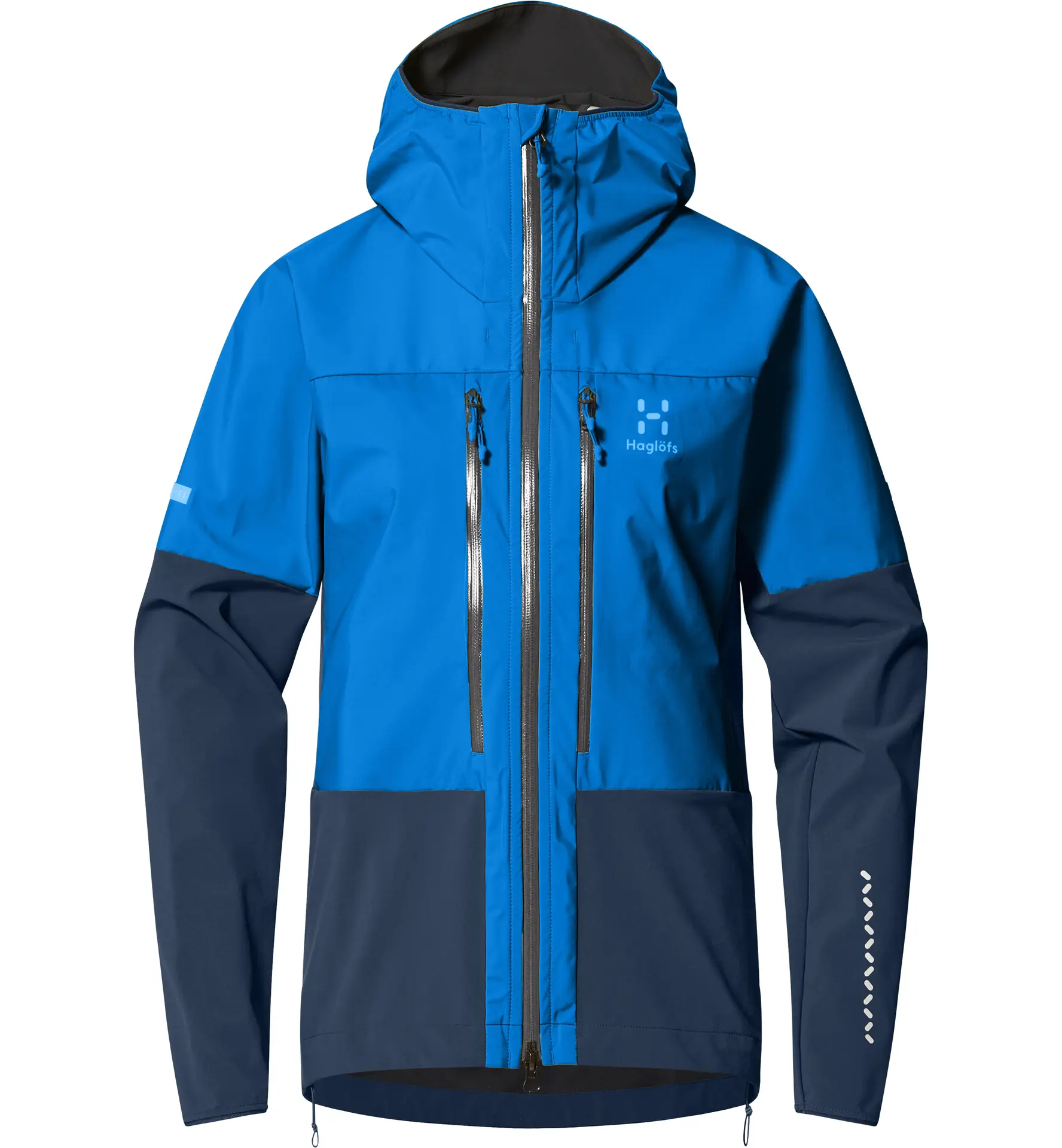 L.I.M Hybrid Touring Hood Women Electric Blue/Tarn Blue